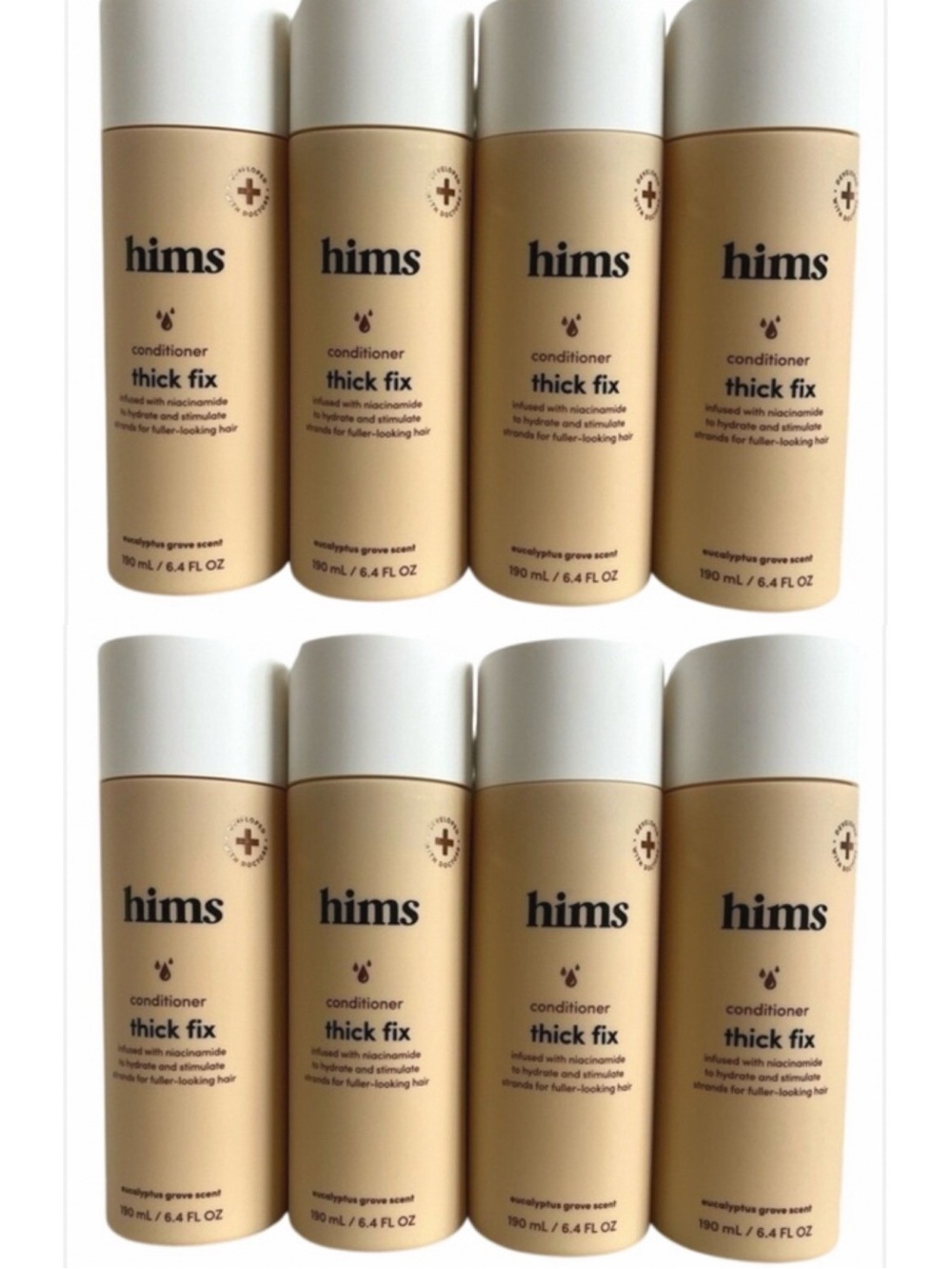 Hims Thick Fix Conditioners Eucalyptus Grove Scent Lot of 8 NEW Sealed